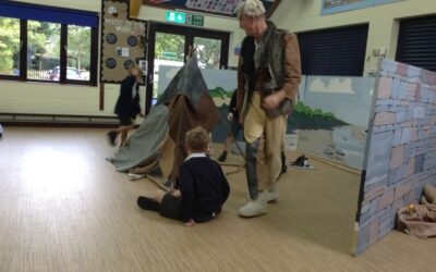 Stone Age Day at Stratford St Mary