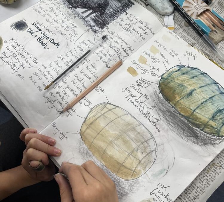 Henry Moore inspired Art Year 6