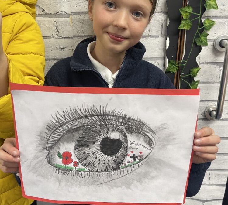 Remembrance Day art Year 6