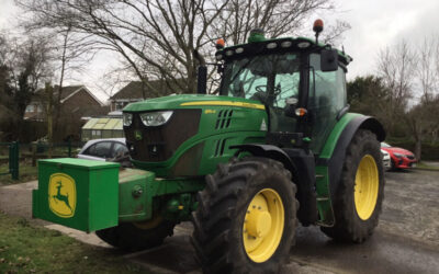 Farmer James and Tractor Visit