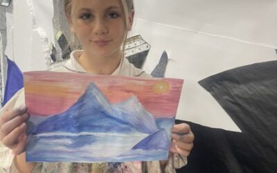Swan’s Iceberg in Watercolour