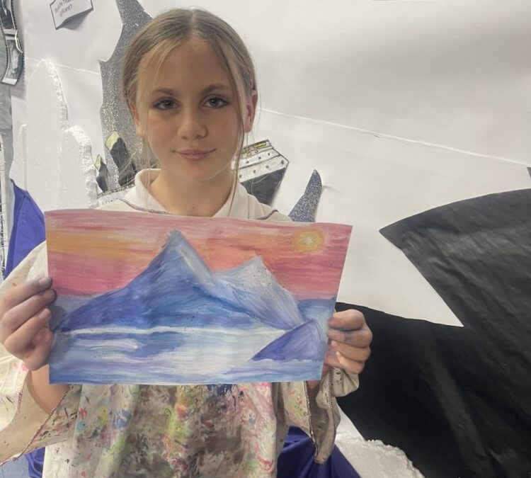 Swan’s Iceberg in Watercolour